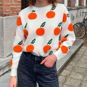 Orange Sweater from Cider, S